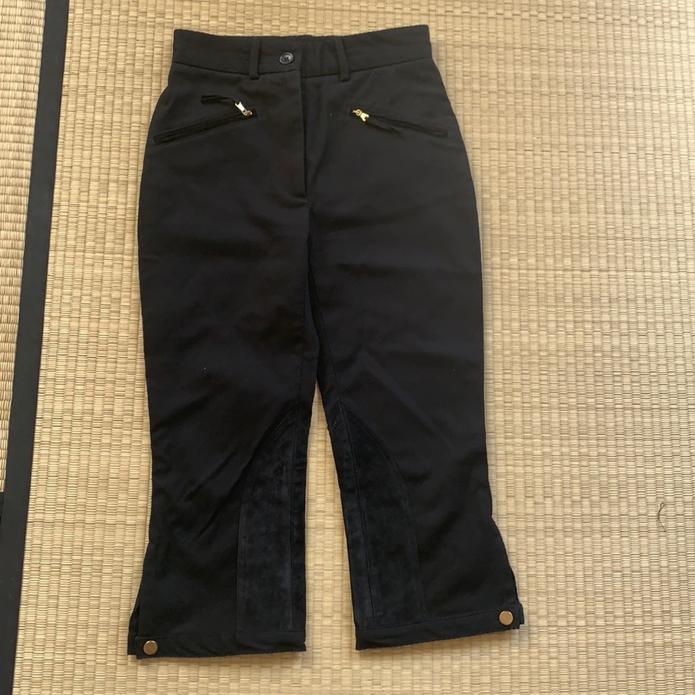 D&G cropped equestrian cropped pants sz 38